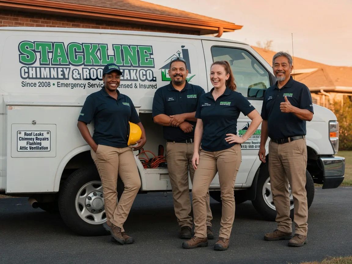 Chimney flashing repair company in California